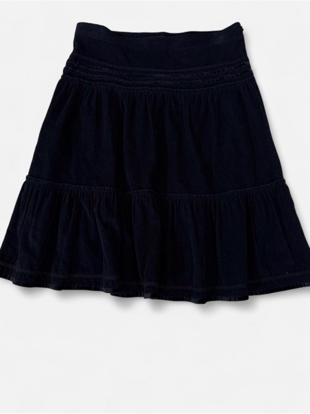 Women’s Black Tiered Skirt . From Turkiye